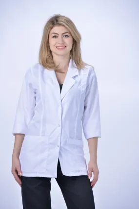 30" Women's 3/4 Sleeve Lab Coat