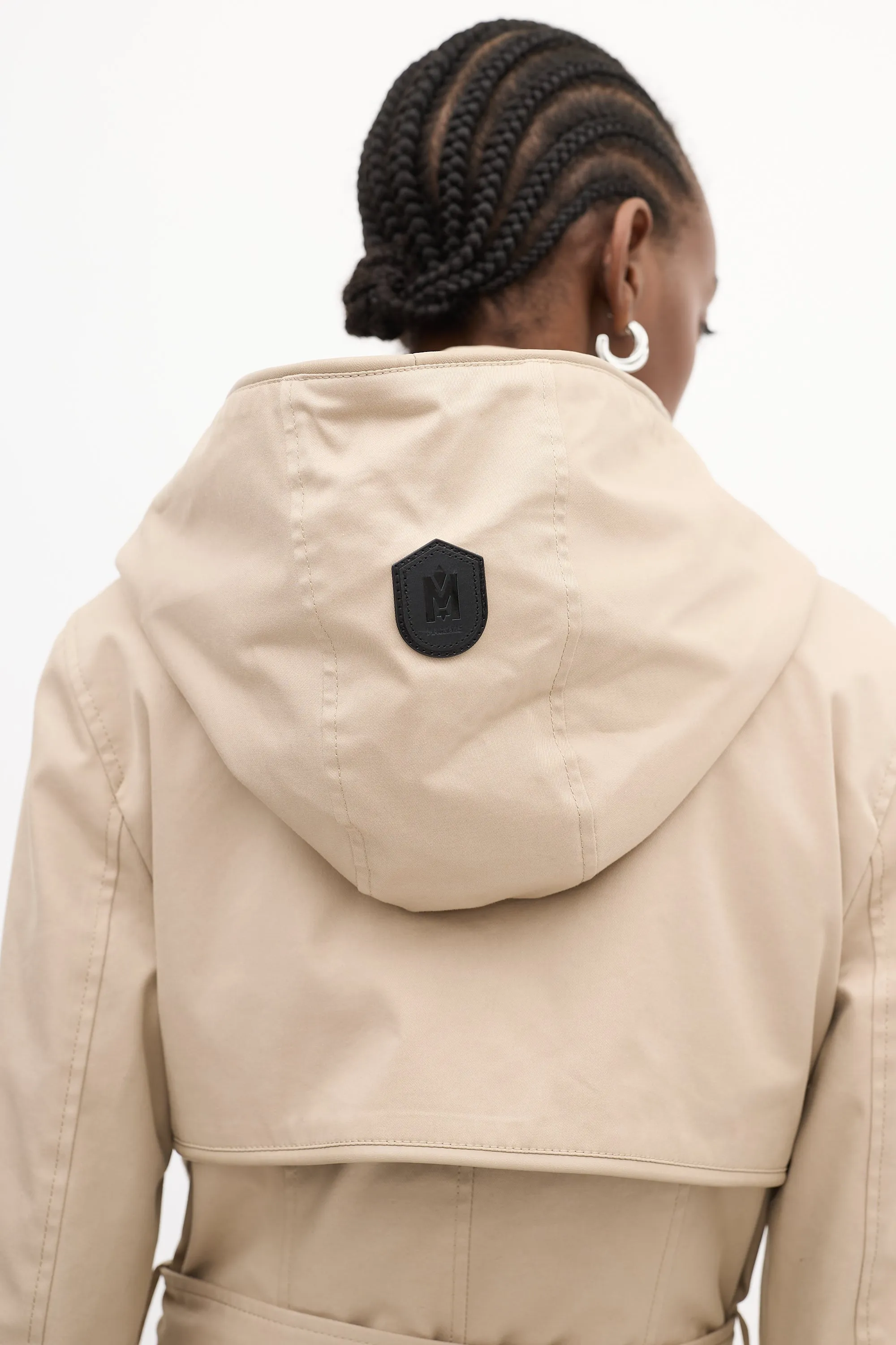 Adela Layered Zip Coat