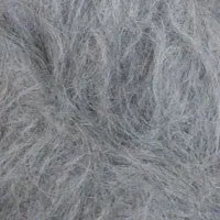 Alpaca kimono ribbed cardigan - Silver
