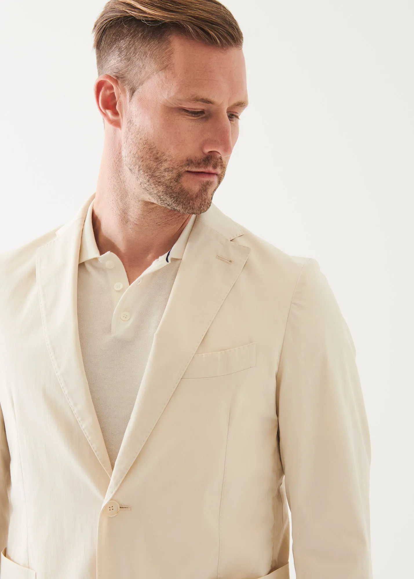 Cotton Blend Blazer