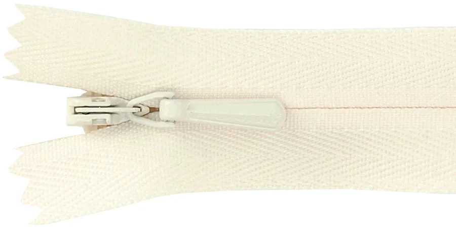 Cream -Zipper Invisible 9"