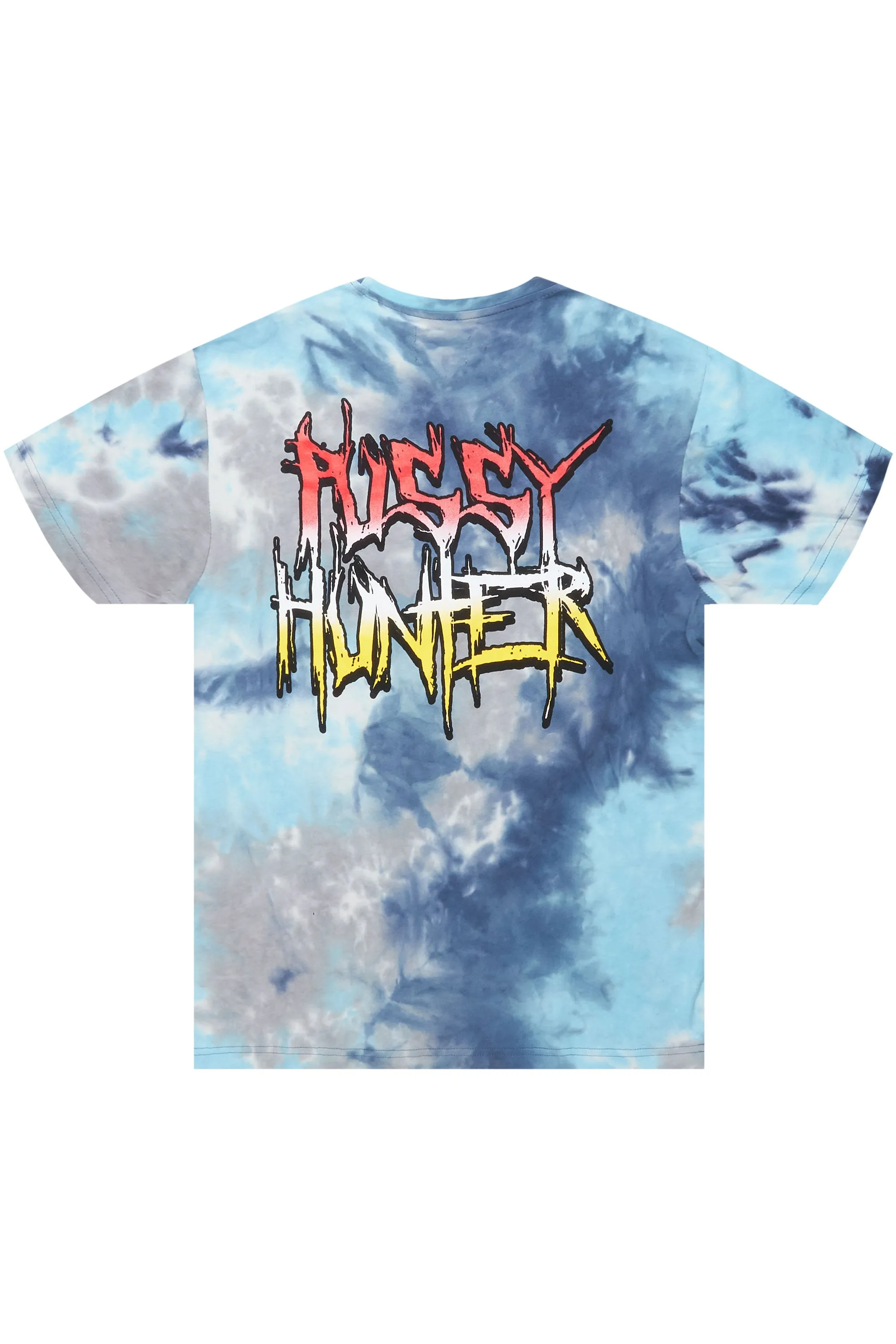 Dary Tie Dye T-Shirt-Blue