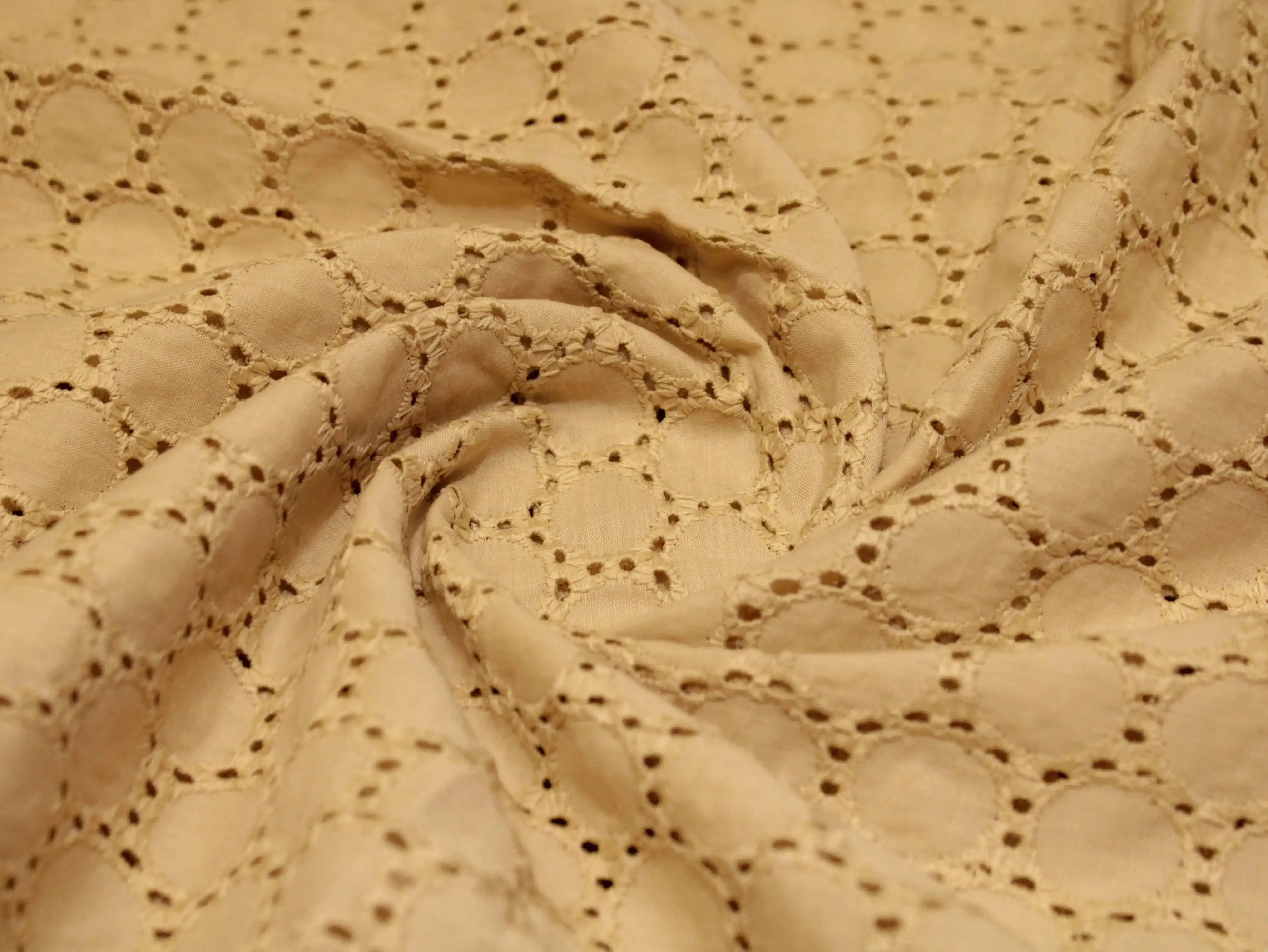 Dream weave -  Mal Mal Cotton Hakoba Fabric - Beige