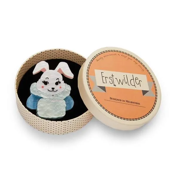 Erstwilder - SNUGGLY BUFFY BUNNY BROOCH