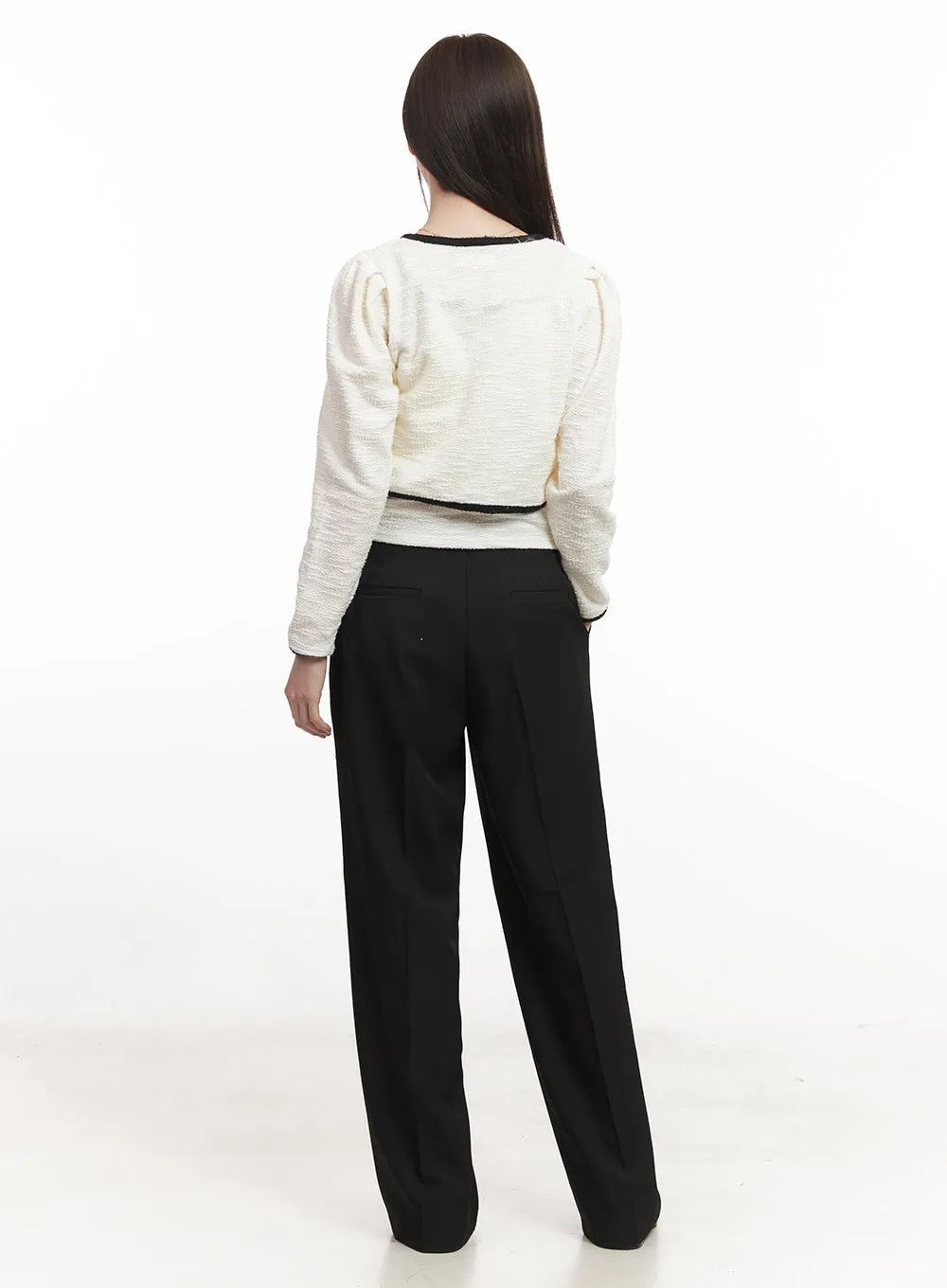 Essential Wide-Leg Slacks CA501