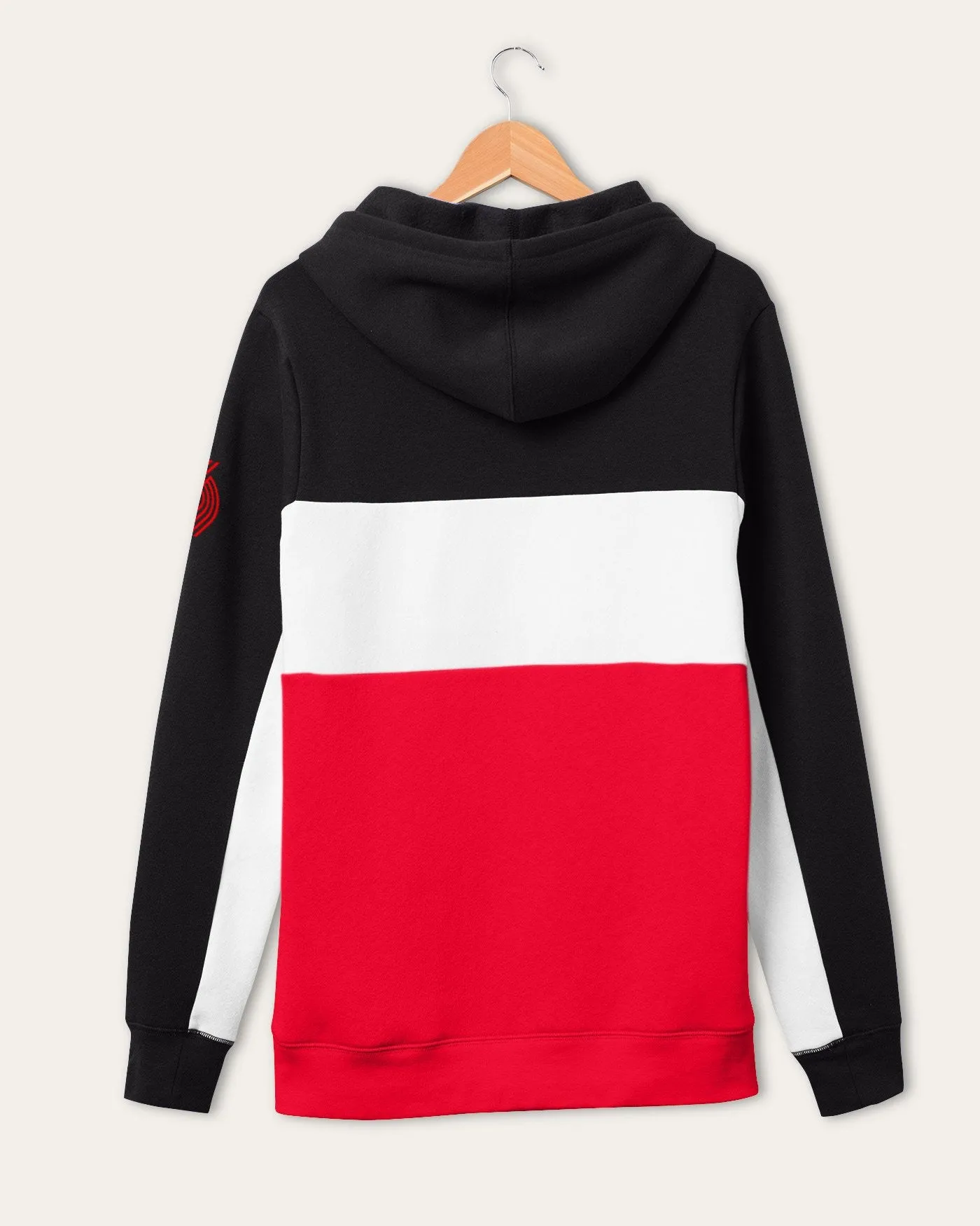 NBA Portland Trail Blazers Colorblock Hoodie