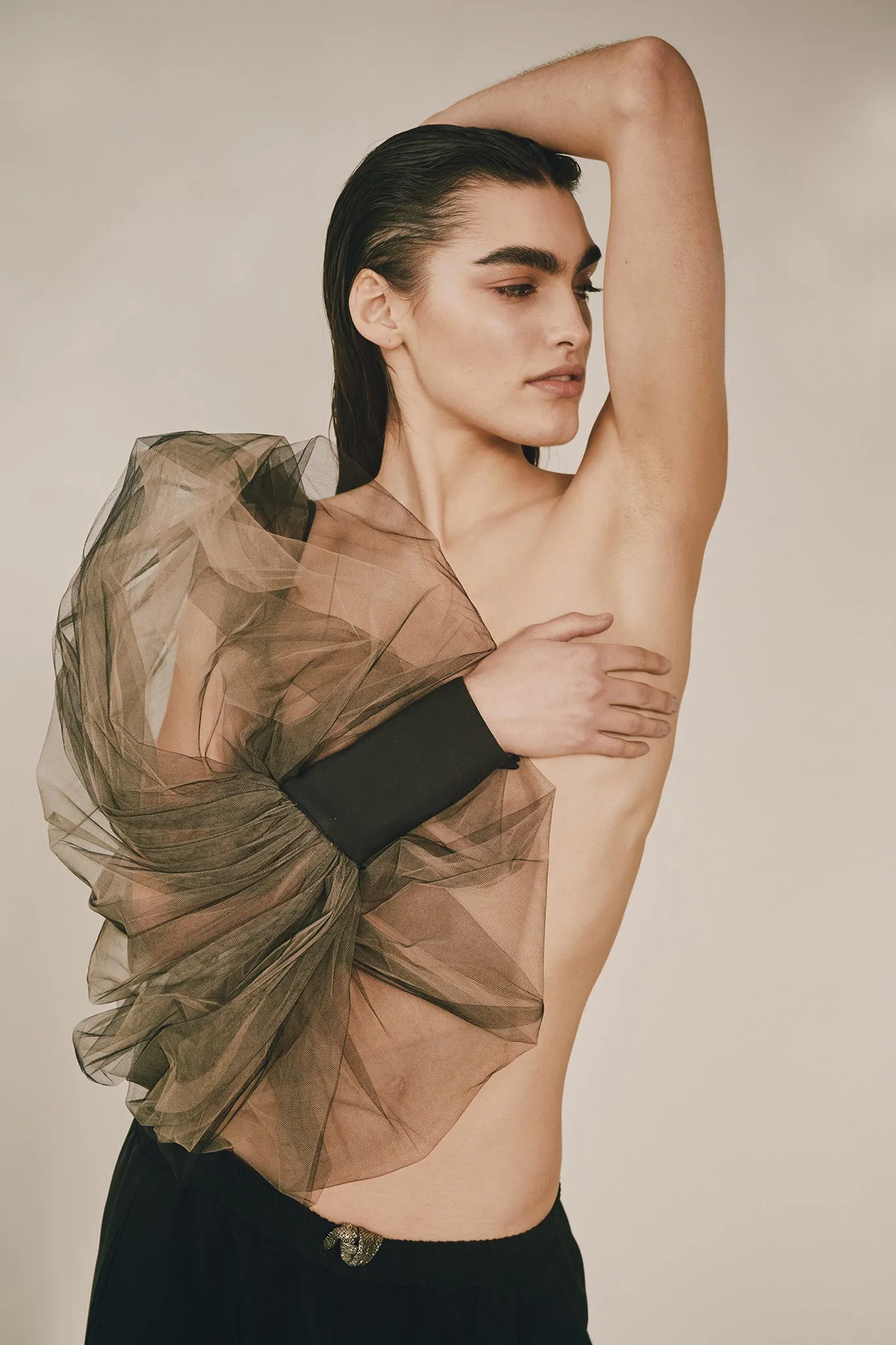 Puffed Tulle Sleeve - MADE TO ORDER