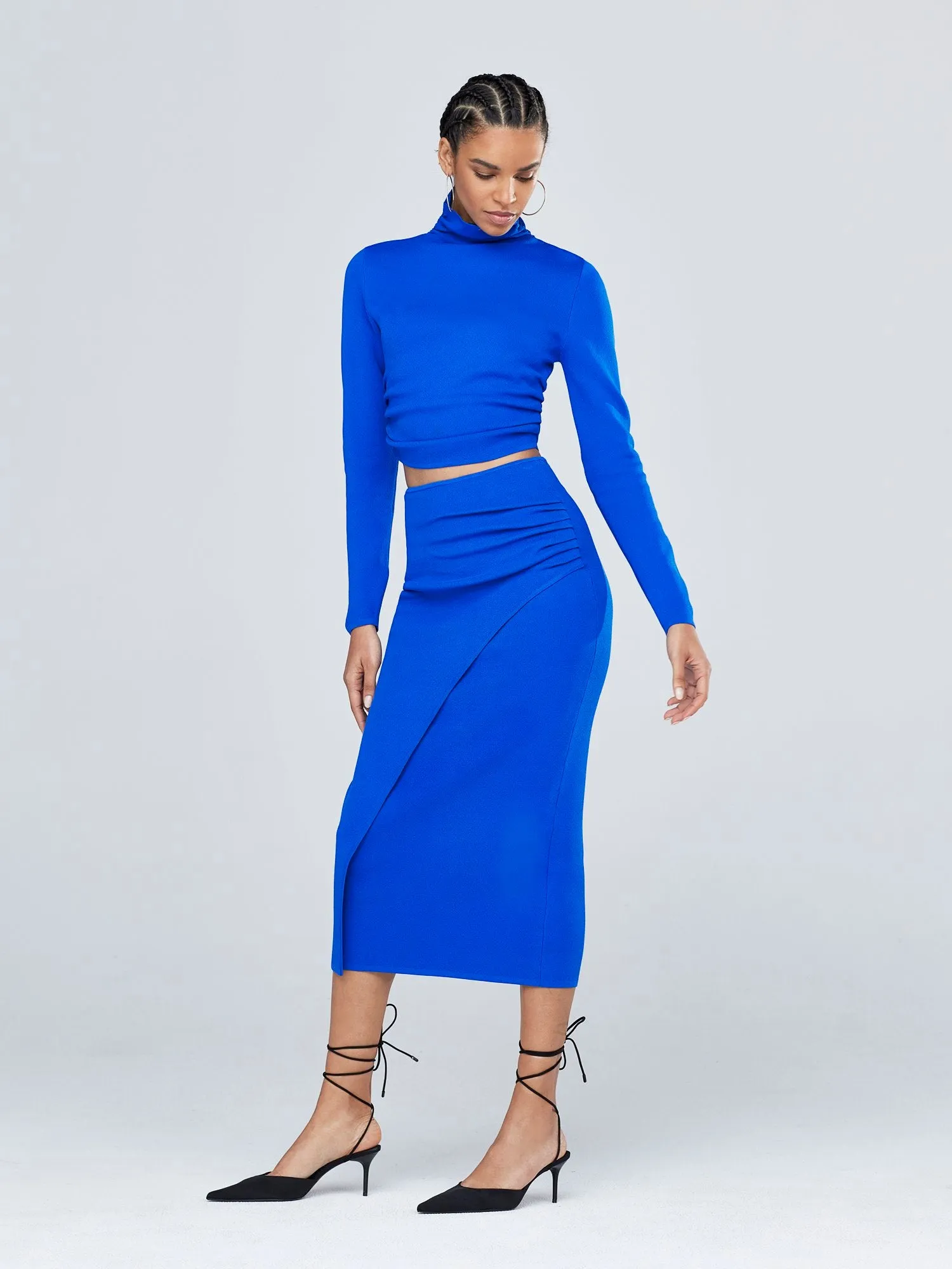 Rouched Skirt