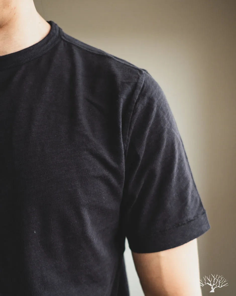 SCT04 Pima Cotton Tee - Deep Black
