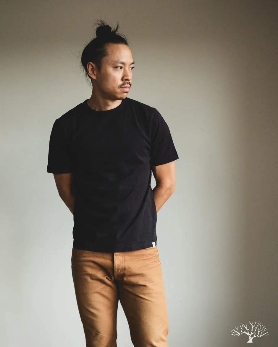 SCT04 Pima Cotton Tee - Deep Black