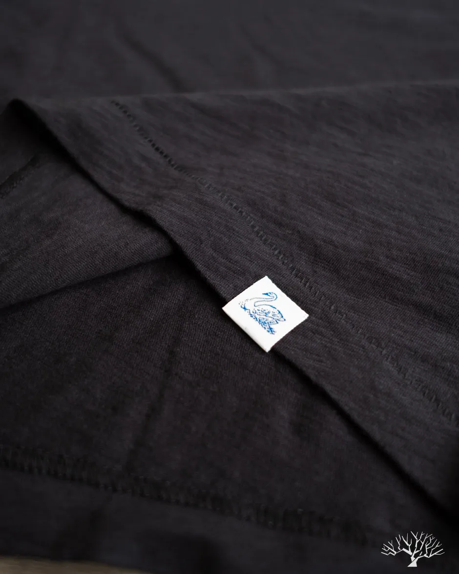 SCT04 Pima Cotton Tee - Deep Black