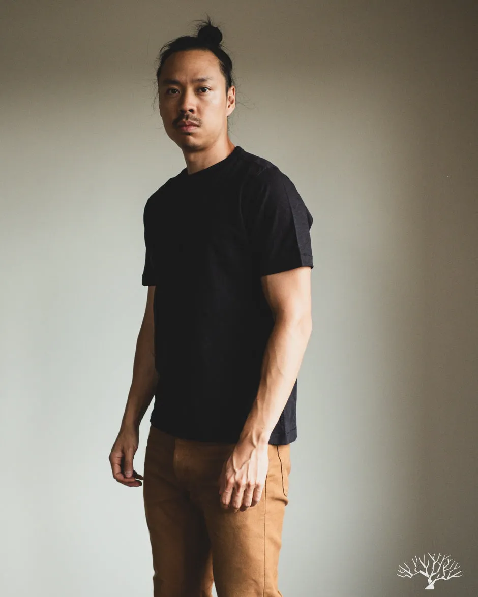 SCT04 Pima Cotton Tee - Deep Black