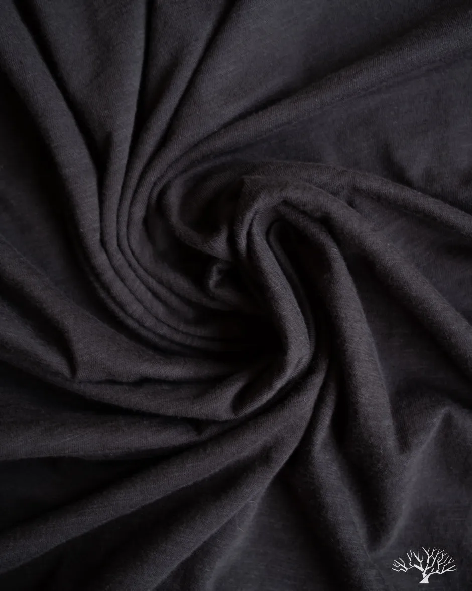 SCT04 Pima Cotton Tee - Deep Black