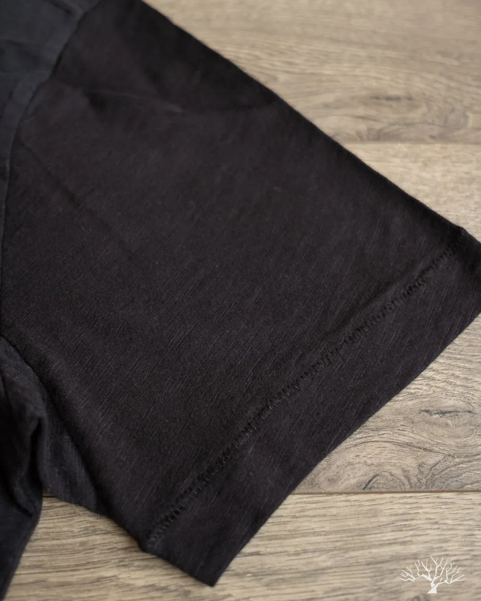 SCT04 Pima Cotton Tee - Deep Black