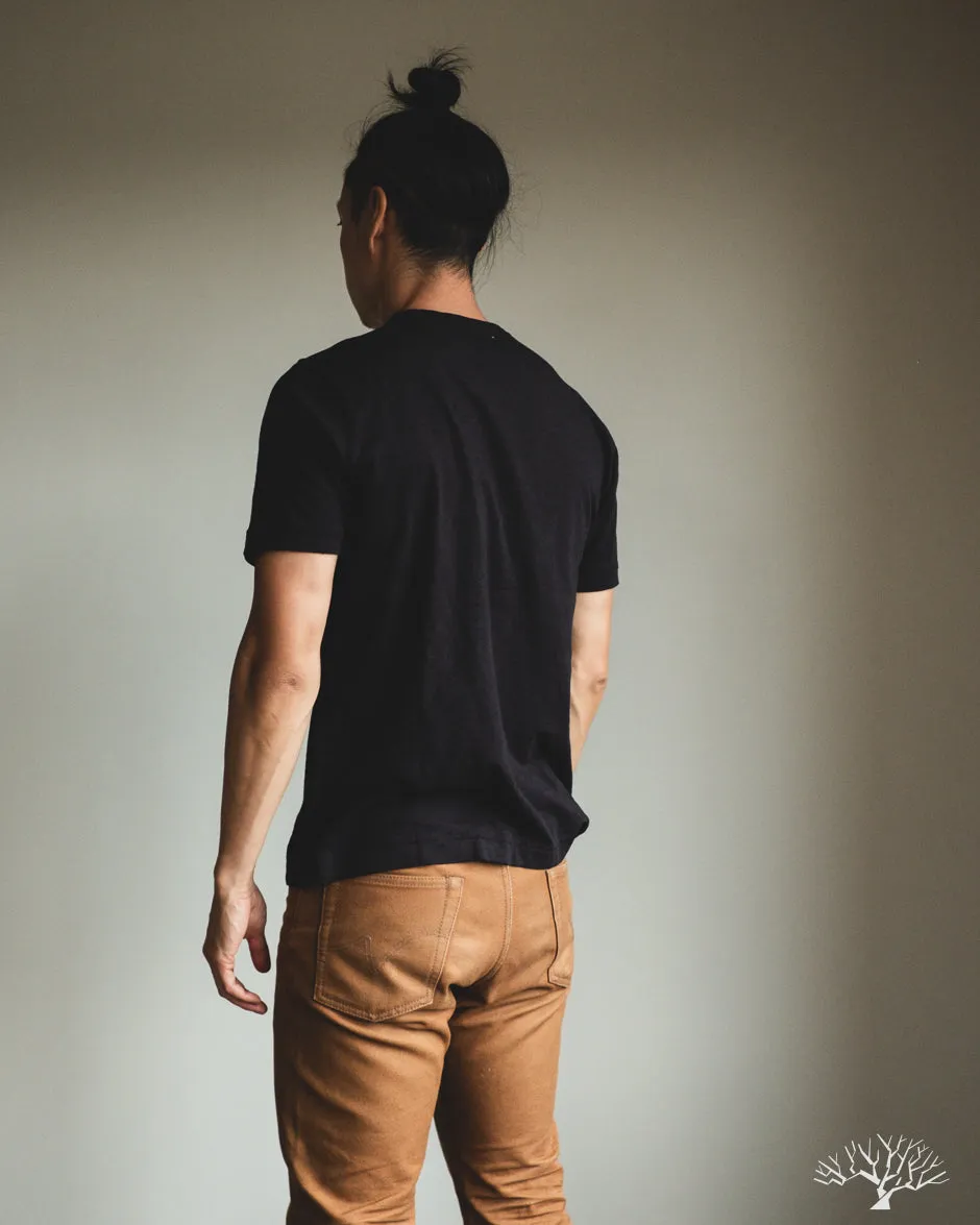 SCT04 Pima Cotton Tee - Deep Black
