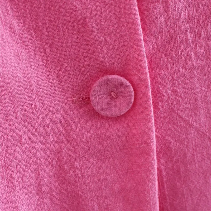 SINGLE BUTTON THIN BLAZER