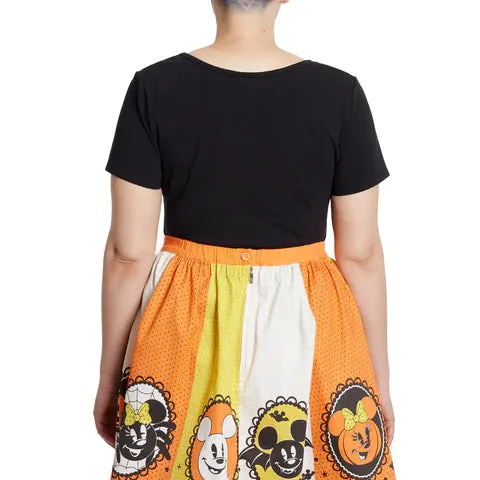 SS Disney Mickey Spider Web Kelly Top