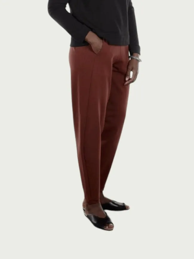 Structured Slacks - Auburn