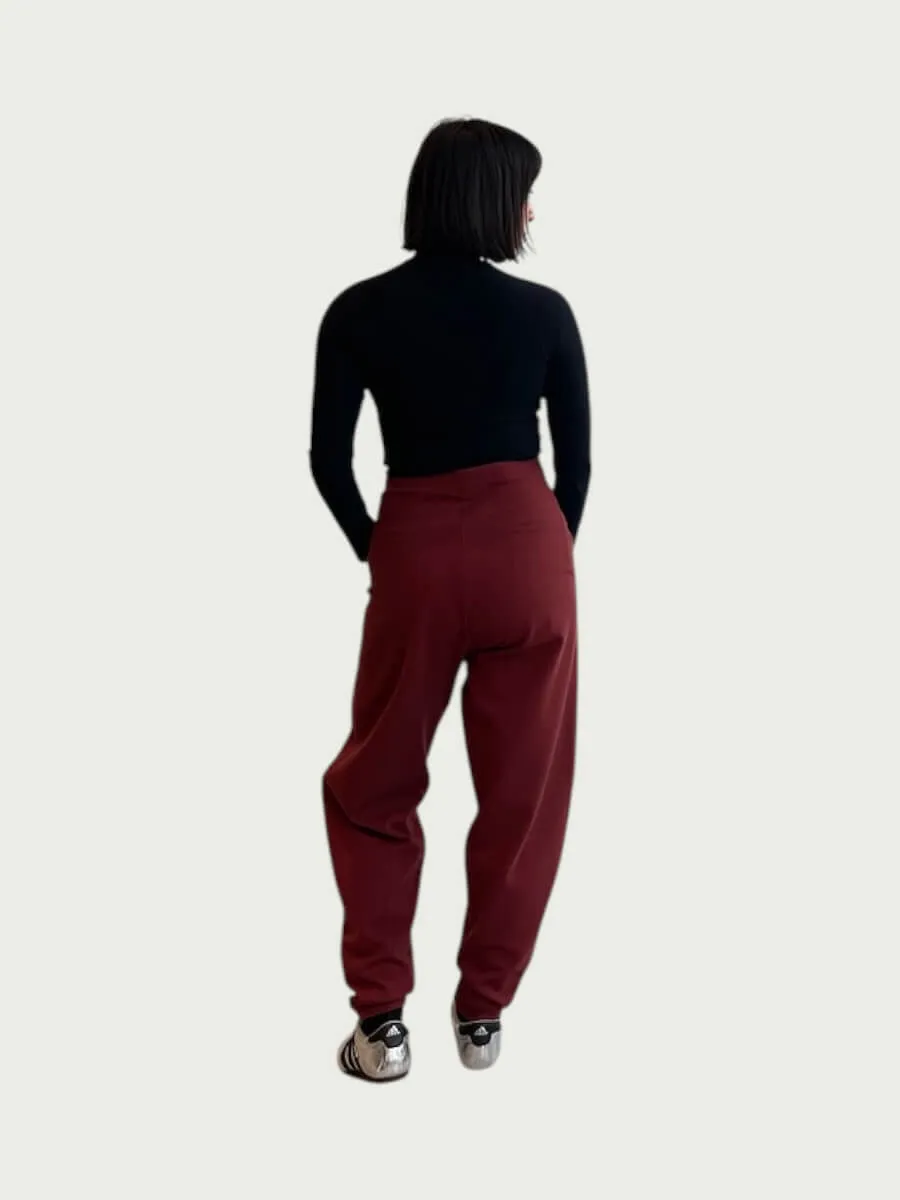 Structured Slacks in Auburn, small / OG Price: $228.00