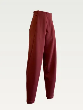 Structured Slacks in Auburn, small / OG Price: $228.00