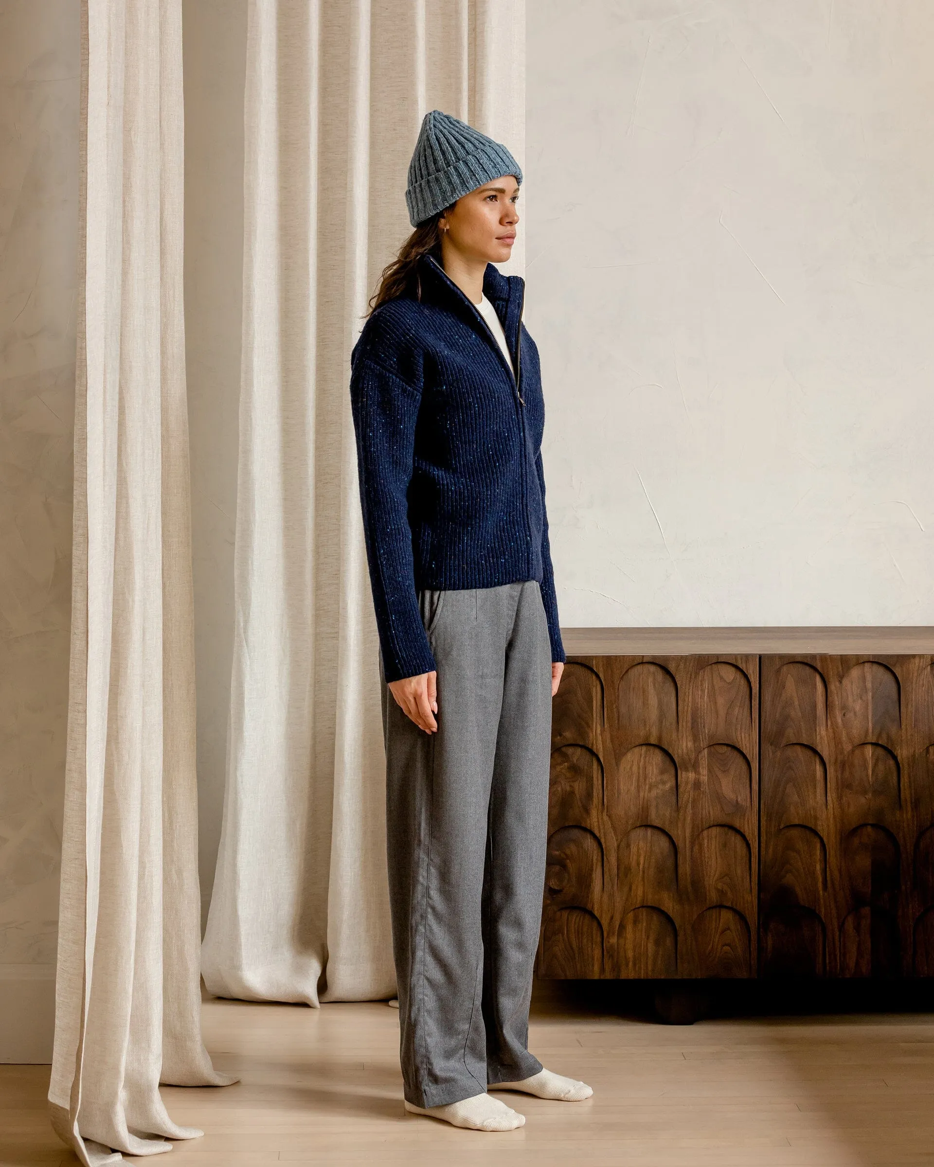 The Womens Fisherman Full Zip