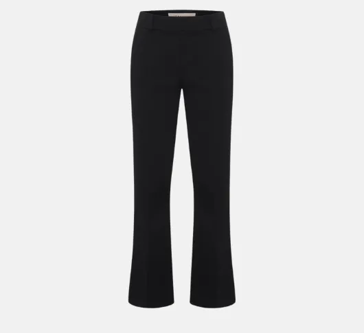 THEO - Aphrodite Bootcut Trousers in Black