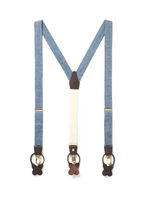 Windmill Wanderer - Chambray Suspenders